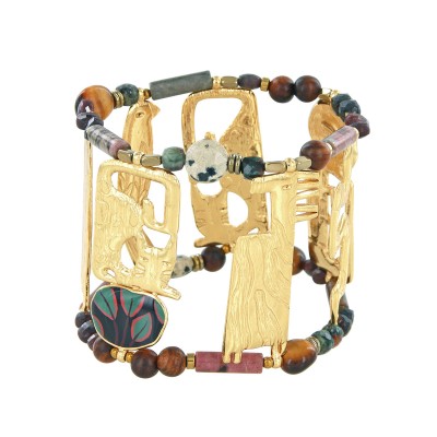 TARATATA bijoux Bracelet Extensible Swahili.