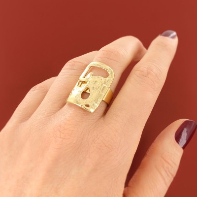 TARATATA bijoux Bague Réglable Swahili.