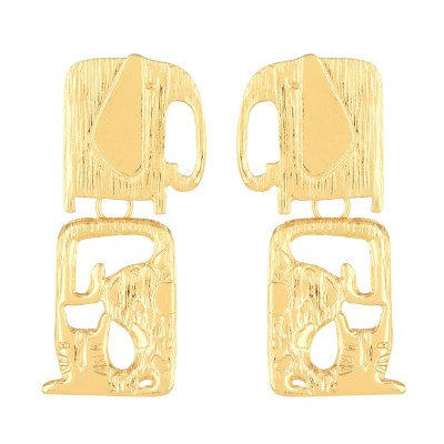 TARATATA bijoux Boucles d'Oreilles Clips Swahili.