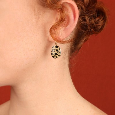 TARATATA bijoux Boucles d’Oreilles Dormeuses Swahili.