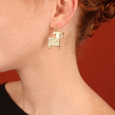 TARATATA bijoux Boucles d’oreilles Dormeuses Swahili.