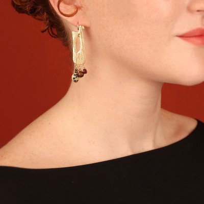 TARATATA bijoux Boucles d’oreilles Dormeuses Swahili.