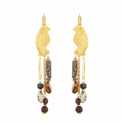 TARATATA bijoux Boucles d’oreilles Dormeuses Swahili.