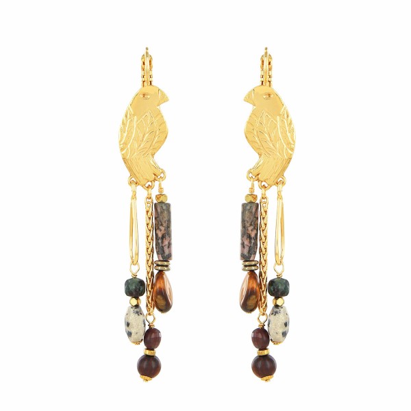 TARATATA bijoux Boucles d’oreilles Dormeuses Swahili.