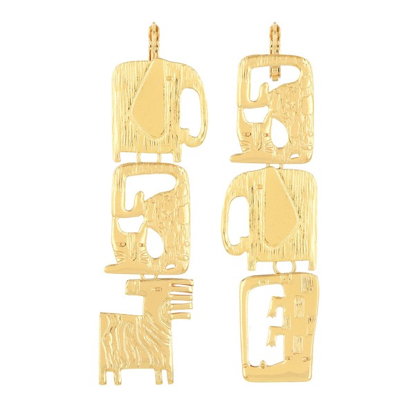 TARATATA bijoux Boucles d’oreilles Dormeuses Swahili.