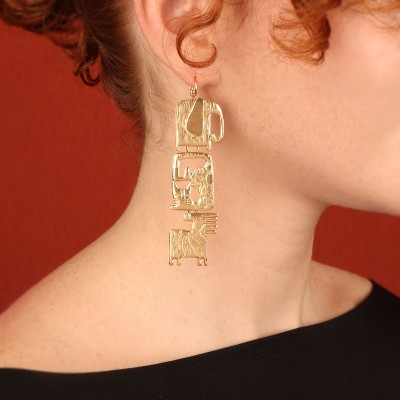 TARATATA bijoux Boucles d’oreilles Dormeuses Swahili.