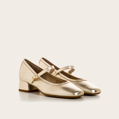 REQINS – Babies à Talons Kelly Eclat - Platine