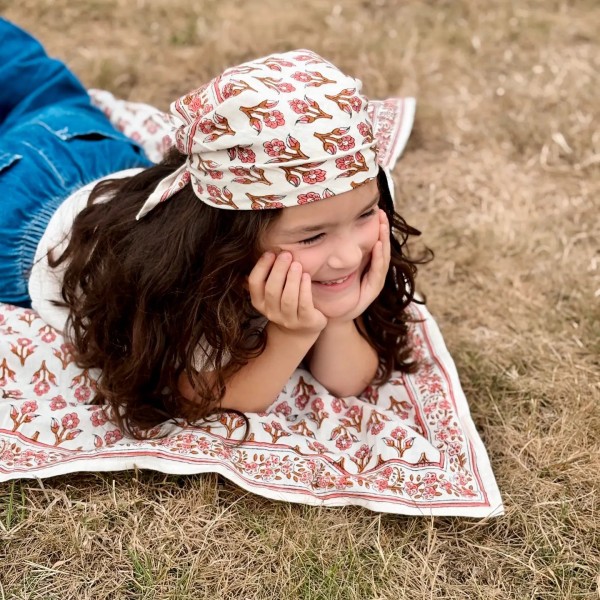 SO FAMILY Foulard Lise Café Small.