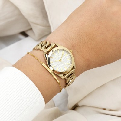 OOZOO Montre Femme ronde.