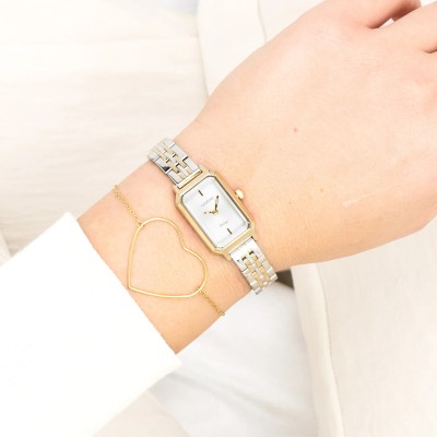OOZOO Montre Femme rectangulaire.