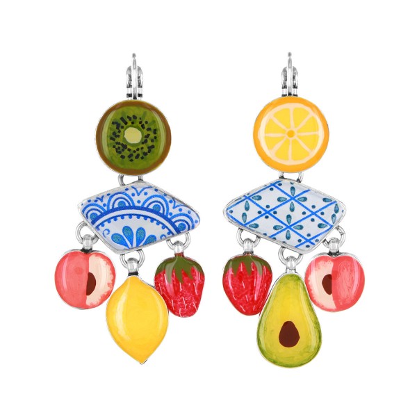 TARATATA bijoux Boucles d’oreilles Dormeuses Asymétriques Jolie Jolie.