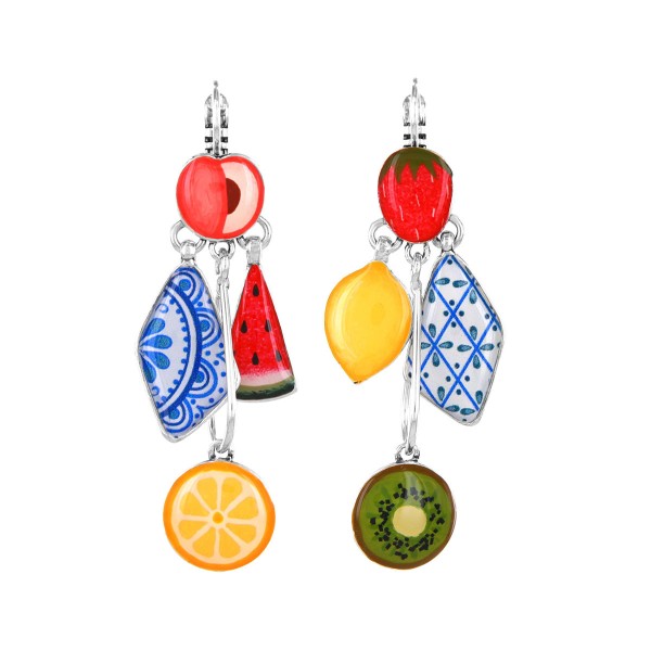 TARATATA bijoux Boucles d’oreilles Dormeuses Longues Jolie Jolie.