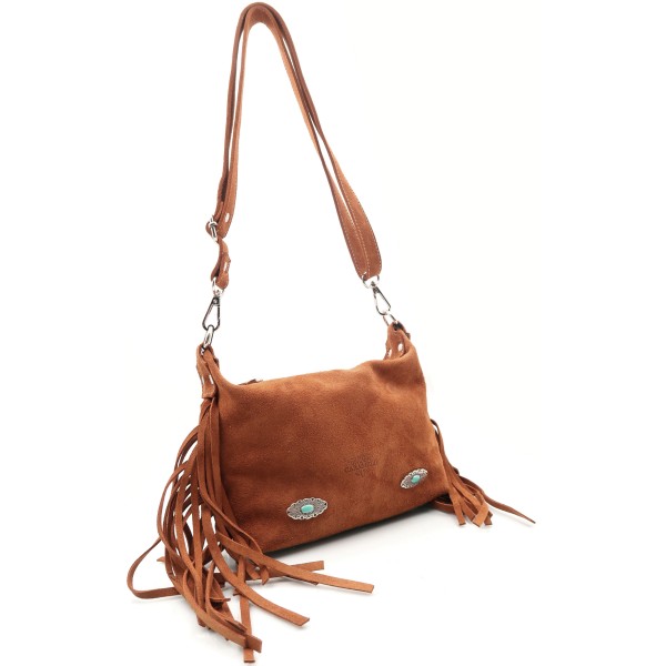 CARAMELO Sac Bandoulière Camel.