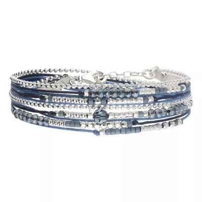 DORIANE Bijoux  Bracelet Atlanta Bleu.