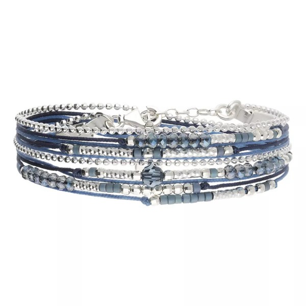 DORIANE Bijoux Bracelet Atlanta Bleu.