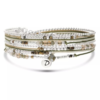 DORIANE Bijoux Atlanta Beige Léopard.