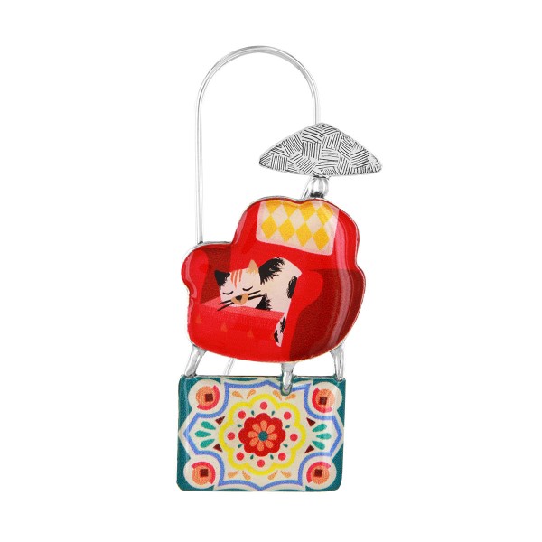 TARATATA bijoux Broche Chanapé.