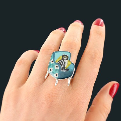 TARATATA bijoux Bague ajustable Chanapé.