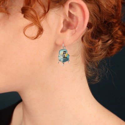 TARATATA bijoux Boucles d’oreilles Dormeuses Chanapé.