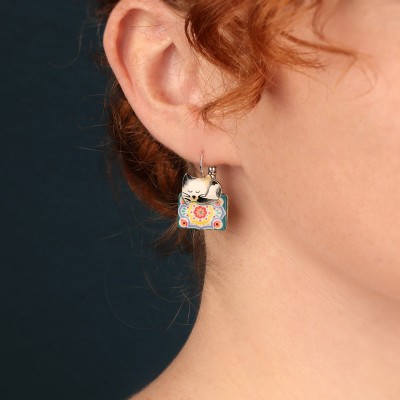 TARATATA bijoux Boucles d’oreilles Dormeuses Chanapé.