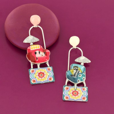 TARATATA bijoux Boucles d'oreilles Poussoir Chanapé.