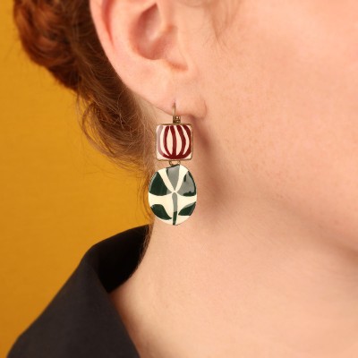 TARATATA bijoux Boucles d’oreilles Dormeuses Kaly.