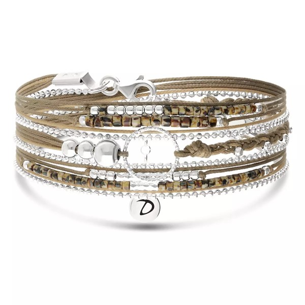 DORIANE Bijoux Bracelet 3 Tours Le Somptueux Léopard.