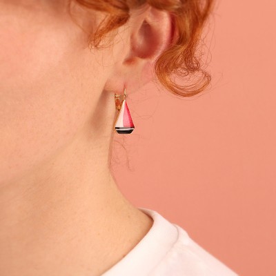 TARATATA bijoux Boucles d’oreilles Dormeuses Horizon.