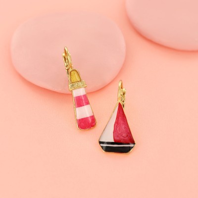 TARATATA bijoux Boucles d’oreilles Dormeuses Horizon.