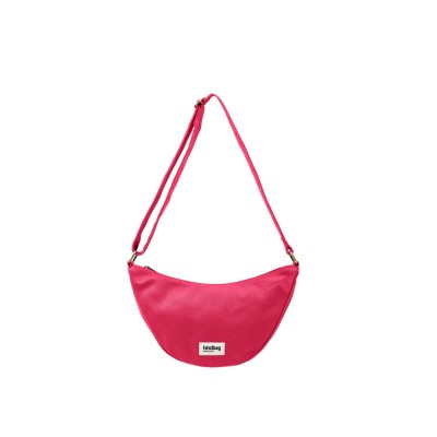 HINDBAG - Sac Demi Lune Andrea - Fuchsia