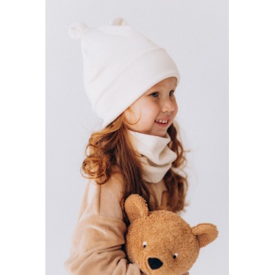 WOOLY ORGANIC - Écharpe Tube - Écru