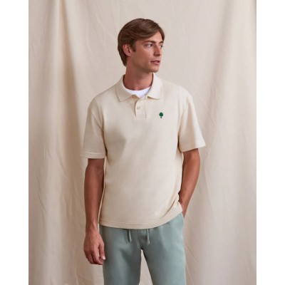 FAGUO - Polo Montge - Écru