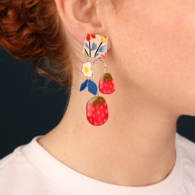 TARATATA bijoux Boucles d’oreilles Clips Délice.