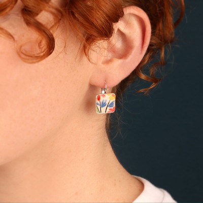 TARATATA bijoux Boucles d’oreilles Dormeuses Délice.