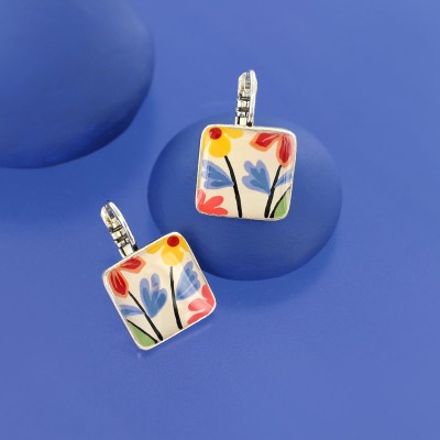 TARATATA bijoux Boucles d’oreilles Dormeuses Délice.