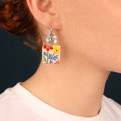 TARATATA bijoux Boucles d’oreilles Dormeuses Délice.