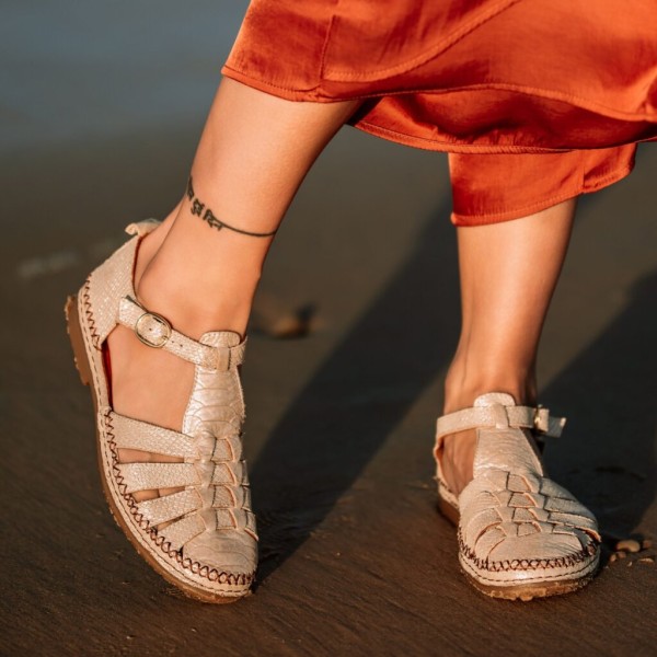 COCO & ABRICOT - Sandales Musigny - Beige