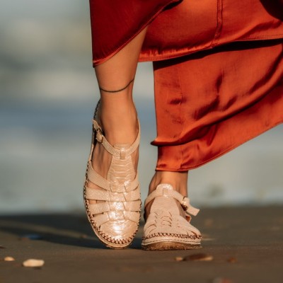 COCO & ABRICOT - Sandales Musigny - Beige