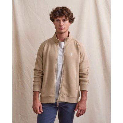 FAGUO - Sweat zippé Horte - Beige