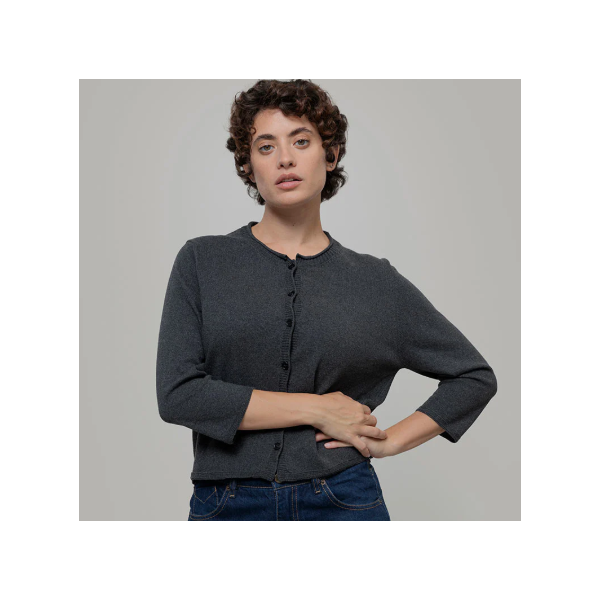 RIFO - Cardigan Leda - Gris Anthracite