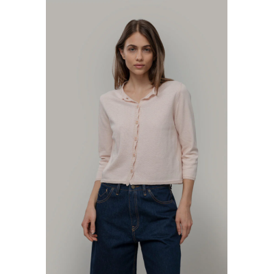 RIFO - Cardigan Leda - Rose Tulle