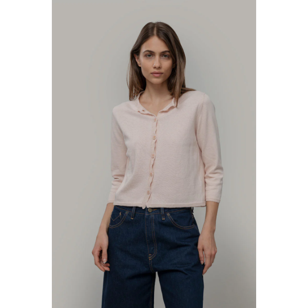 RIFO - Cardigan Leda - Rose Tulle