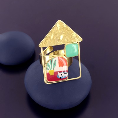 TARATATA bijoux Bague ajustable Curieuse.