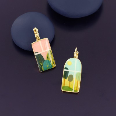 TARATATA bijoux Boucles d’oreilles Dormeuses Curieuse.