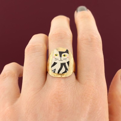 TARATATA bijoux Bague ajustable Alfred.