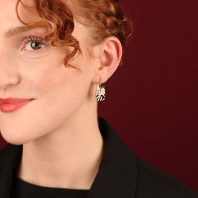 TARATATA bijoux Boucles d’oreilles Dormeuses Alfred.