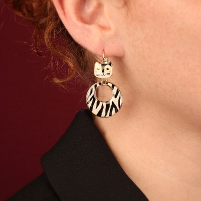 TARATATA bijoux Boucles d’oreilles Dormeuses Alfred.