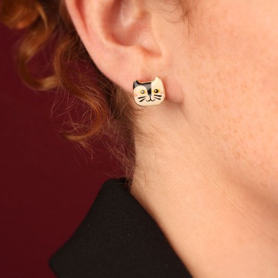 TARATATA bijoux Boucles d'oreilles Puces Alfred.