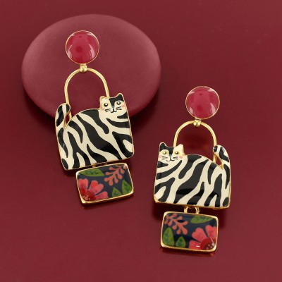 TARATATA bijoux Boucles d'oreilles Poussoir Alfred.