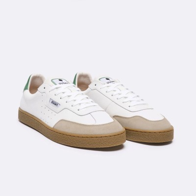 FAGUO - Baskets Lumbo - Blanc & vert